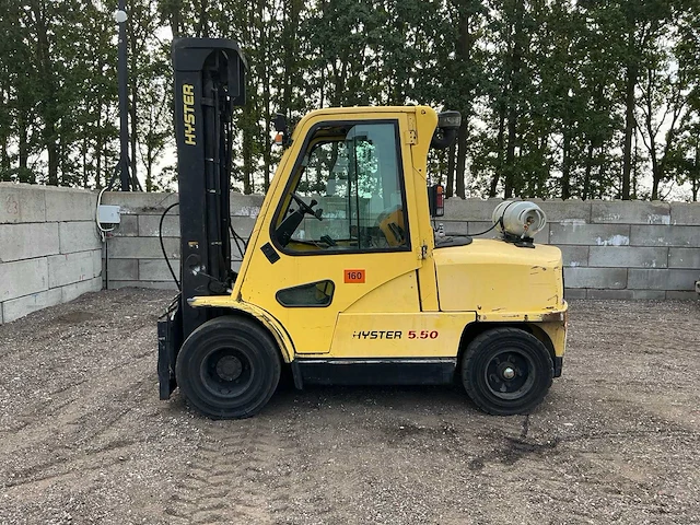 2004 hyster h5.50xm vorkheftruck - afbeelding 8 van  33