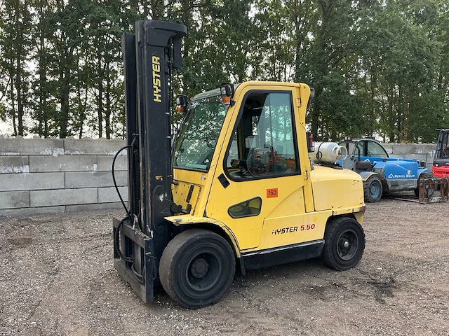 2004 hyster h5.50xm vorkheftruck - afbeelding 1 van  33