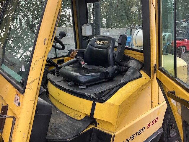 2004 hyster h5.50xm vorkheftruck - afbeelding 9 van  25