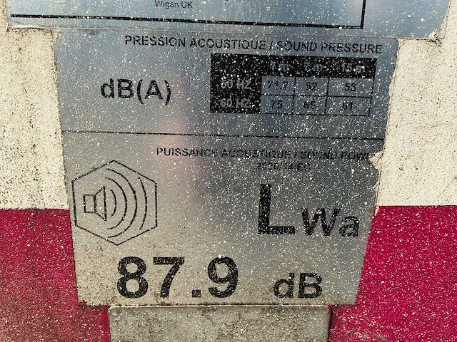 2004 ingersoll rand g16 aggregaat 15kva - afbeelding 8 van  23