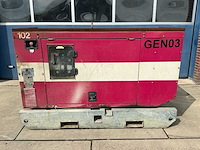 2004 ingersoll rand g16 aggregaat 15kva - afbeelding 1 van  23