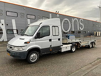 2004 iveco daily 40c be-combinatie met veldhuizen kuiptrailer - afbeelding 1 van  48
