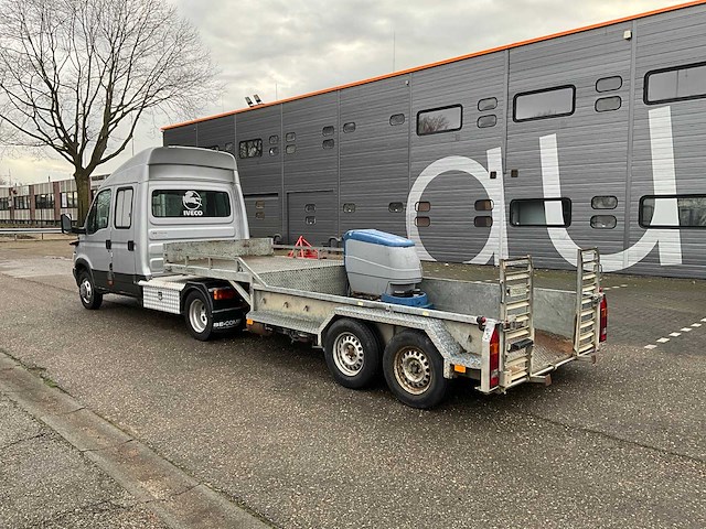2004 iveco daily 40c be-combinatie met veldhuizen kuiptrailer - afbeelding 23 van  48