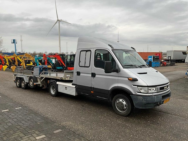 2004 iveco daily 40c be-combinatie met veldhuizen kuiptrailer - afbeelding 46 van  48
