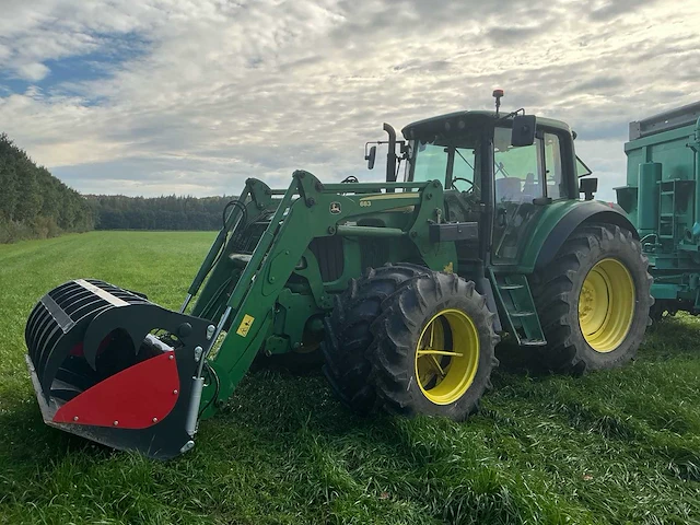 2004 john deere 6820 – autoquad – tls – john deere 683 voorlader – inter-tech bak – dubbellucht - afbeelding 12 van  40