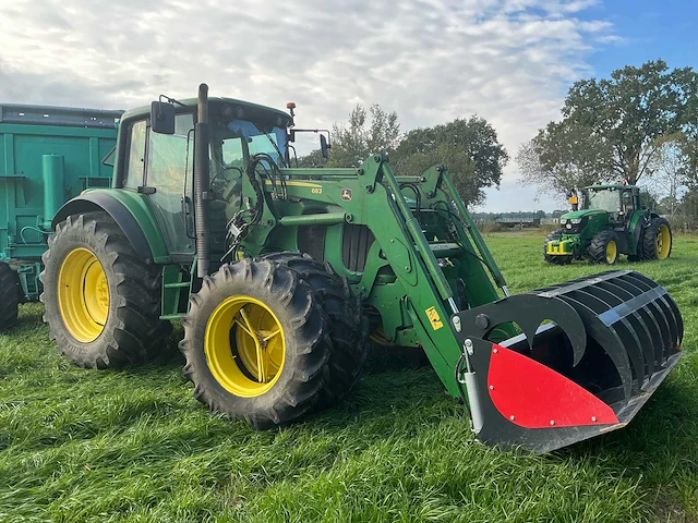 2004 john deere 6820 – autoquad – tls – john deere 683 voorlader – inter-tech bak – dubbellucht - afbeelding 36 van  40