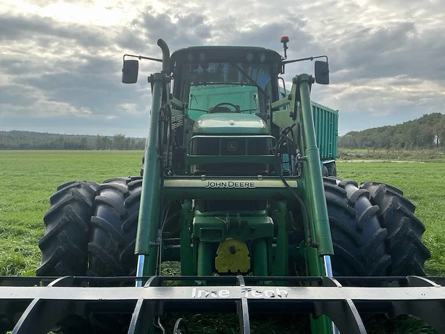 2004 john deere 6820 – autoquad – tls – john deere 683 voorlader – inter-tech bak – dubbellucht - afbeelding 11 van  32