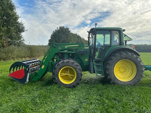 2004 john deere 6820 – autoquad – tls – john deere 683 voorlader – inter-tech bak – dubbellucht - afbeelding 23 van  32