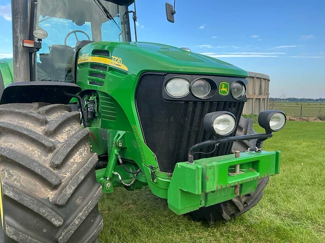 2004 john deere 7720 vierwielaangedreven landbouwtractor - afbeelding 8 van  53