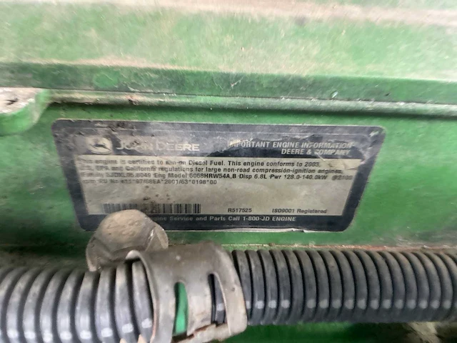 2004 john deere 7720 vierwielaangedreven landbouwtractor - afbeelding 14 van  53
