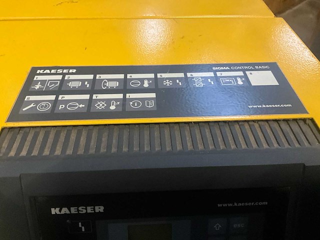 2004 kaeser airtower 19 schroefcompressor - afbeelding 11 van  11