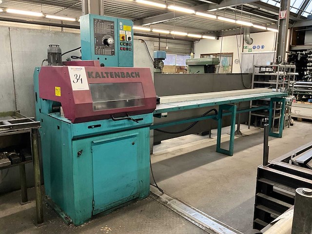 2004 kaltenbach kks 450 e halfautomatische afkortcirkelzaagmachine - afbeelding 1 van  14