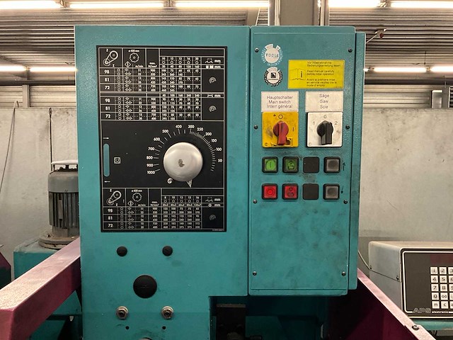 2004 kaltenbach kks 450 e halfautomatische afkortcirkelzaagmachine - afbeelding 8 van  14