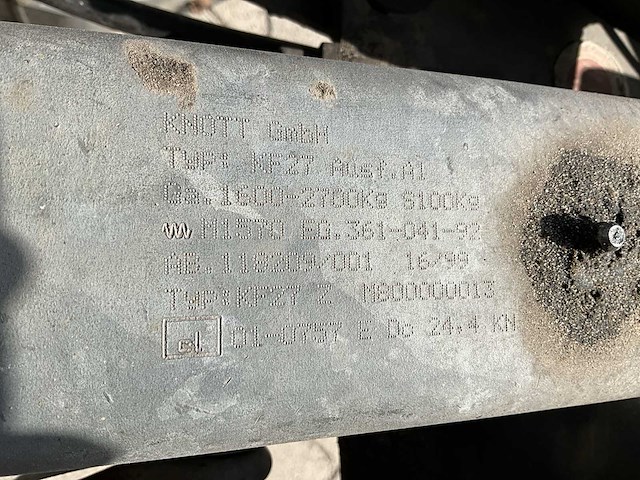 2004 kapteyns k 27 aanhangwagen - afbeelding 25 van  31