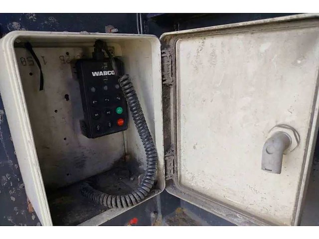 2004 kempf sp35/3 dieplader oplegger schuifzeil - afbeelding 9 van  12