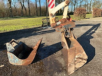 2004 komatsu pw95 banden graafmachine - afbeelding 4 van  21