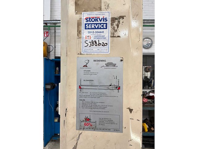 2004 koni 3607 hefbrug 3500kg - afbeelding 10 van  10