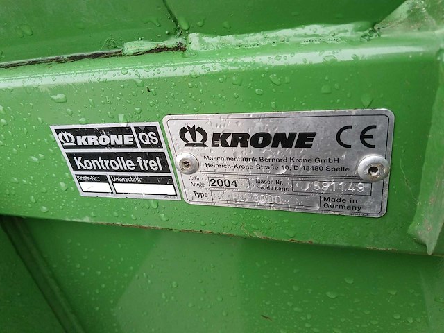 2004 krone big x v8 veldhakselaar - afbeelding 45 van  48