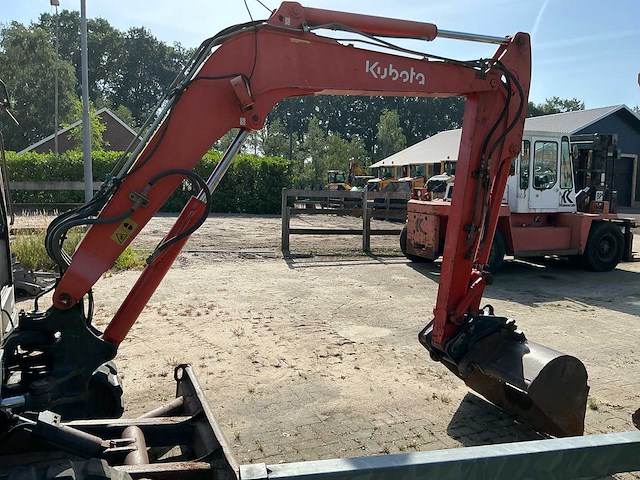 2004 kubota kx161-3 midigraafmachine - afbeelding 12 van  13