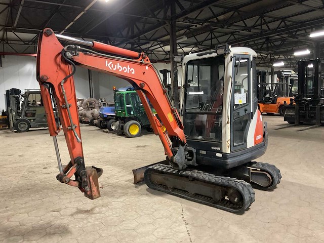 2004 kubota kx61-3 minigraafmachine - afbeelding 13 van  21