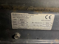 2004 kubota kx61-3 minigraafmachine - afbeelding 10 van  21
