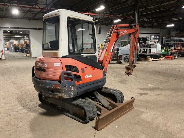2004 kubota kx61-3 minigraafmachine - afbeelding 5 van  21