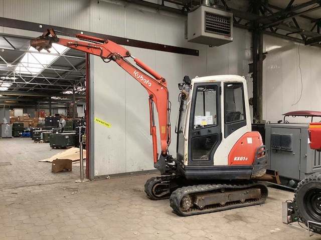 2004 kubota kx61-3 minigraafmachine - afbeelding 21 van  21