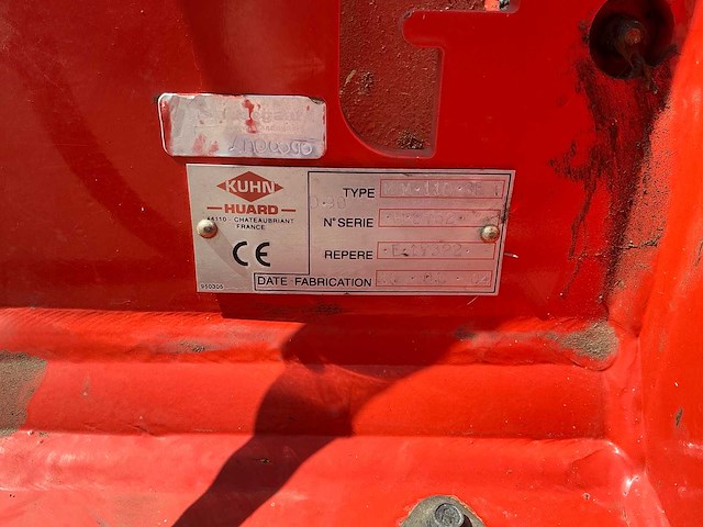 2004 kuhn mm110 3et ploeg - afbeelding 13 van  15