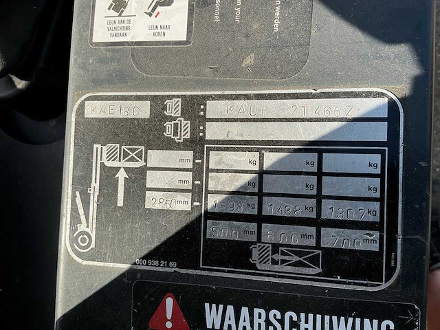 2004 linde e18c-02 1,8t accu vorkheftruck - afbeelding 7 van  25