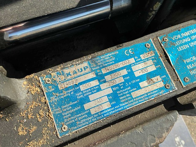 2004 linde e18c-02 1,8t accu vorkheftruck - afbeelding 9 van  25