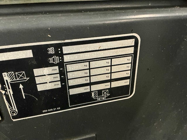 2004 linde e25-02 vorkheftruck - afbeelding 4 van  13