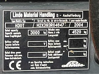 2004 linde h30t vorkheftruck - afbeelding 15 van  22