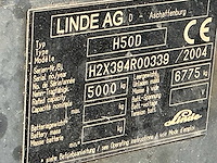 2004 linde h50d vorkheftruck - afbeelding 18 van  25