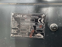 2004 linde h50d vorkheftruck - afbeelding 2 van  10