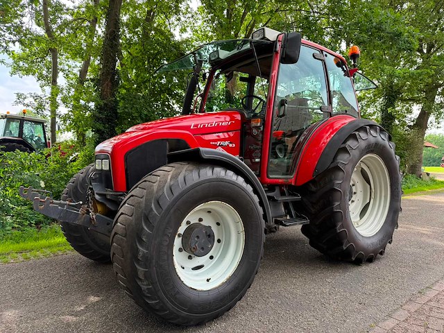 2004 lindner geotrac 83 vierwielaangedreven landbouwtractor - afbeelding 1 van  12