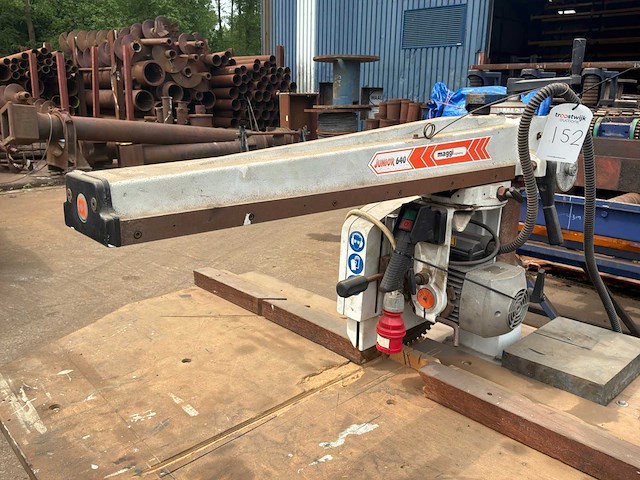 2004 maggi junior 640 radiaalafkortzaagmachine - afbeelding 4 van  9