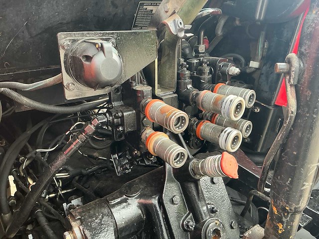 2004 massey ferguson 6480 vierwielaangedreven landbouwtractor - afbeelding 10 van  50