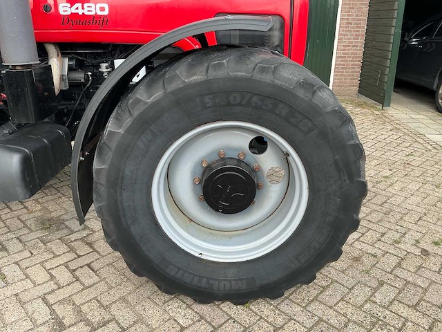 2004 massey ferguson 6480 vierwielaangedreven landbouwtractor - afbeelding 23 van  50