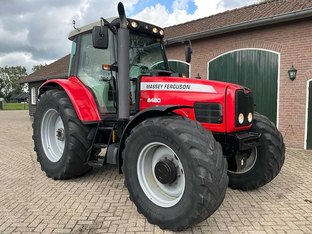 2004 massey ferguson 6480 vierwielaangedreven landbouwtractor - afbeelding 50 van  50