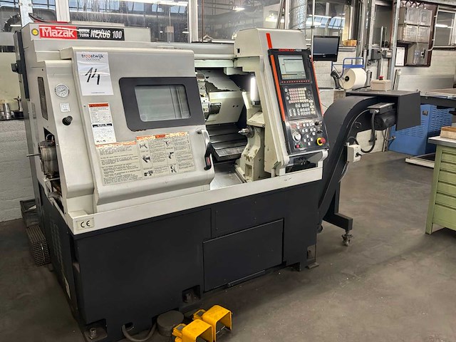 2004 mazak quick turn nexus 100 cnc-draaibank - afbeelding 1 van  20