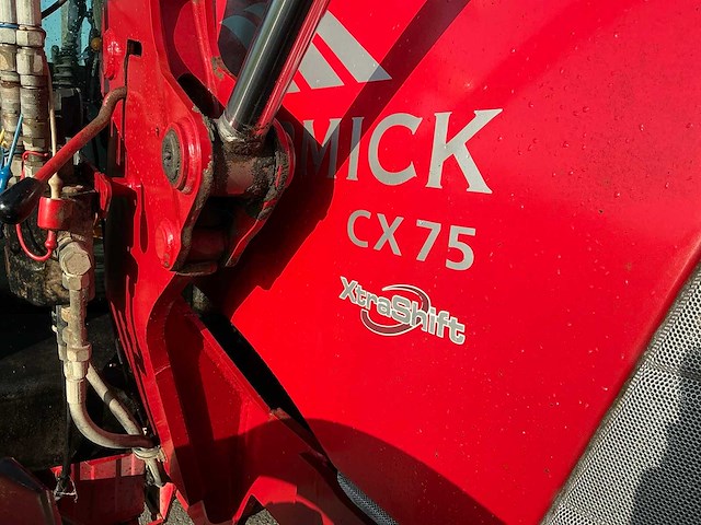 2004 mccormick cx 75 xtrashift vierwielaangedreven landbouwtractor - afbeelding 14 van  44