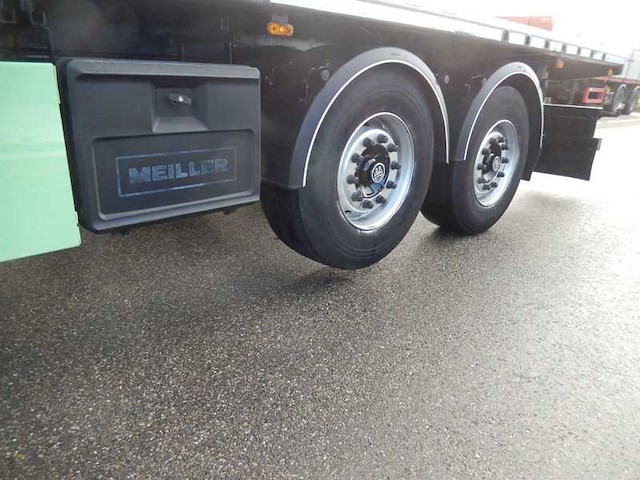 2004 meiller a24el5.8 aanhangwagen ten behoeve van vuilcontainertransport - afbeelding 2 van  7