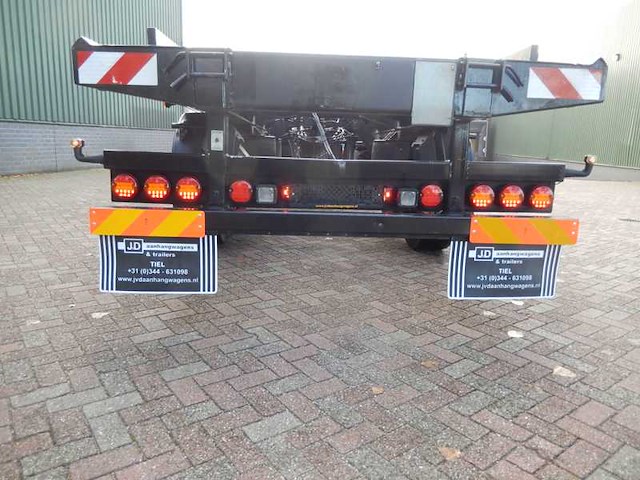 2004 meiller a24el5.8 aanhangwagen ten behoeve van vuilcontainertransport - afbeelding 3 van  7