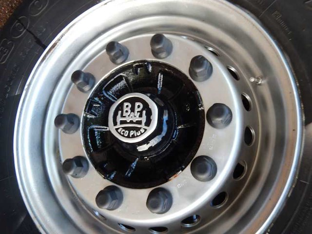 2004 meiller a24el5.8 aanhangwagen ten behoeve van vuilcontainertransport - afbeelding 4 van  7