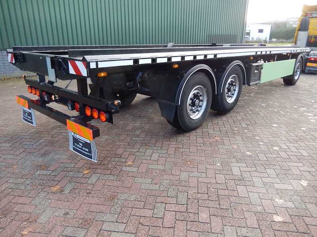 2004 meiller a24el5.8 aanhangwagen ten behoeve van vuilcontainertransport - afbeelding 5 van  7