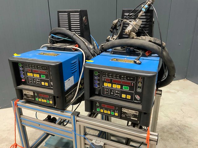 2004 melton a1402 hotmelt lijmmachine (2x) - afbeelding 7 van  7