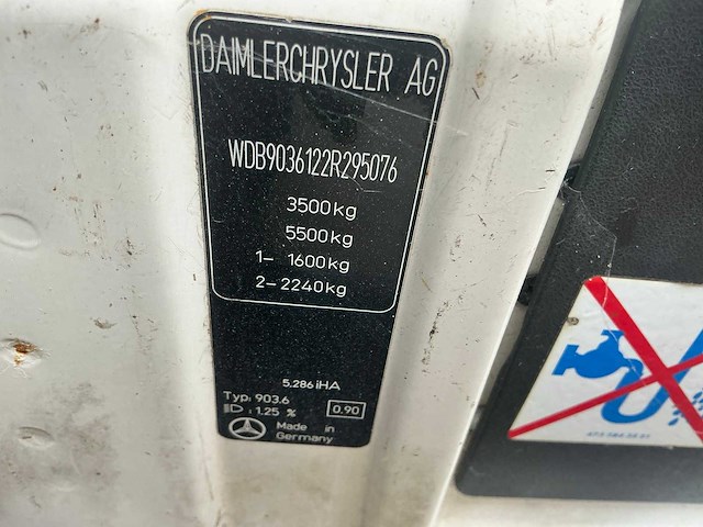 2004 mercedes-benz cdi vuilniswagen - afbeelding 10 van  24