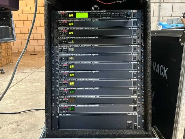 2004 midas heritage 3000 analoge mengtafel met fx rack en eq rack - afbeelding 10 van  23
