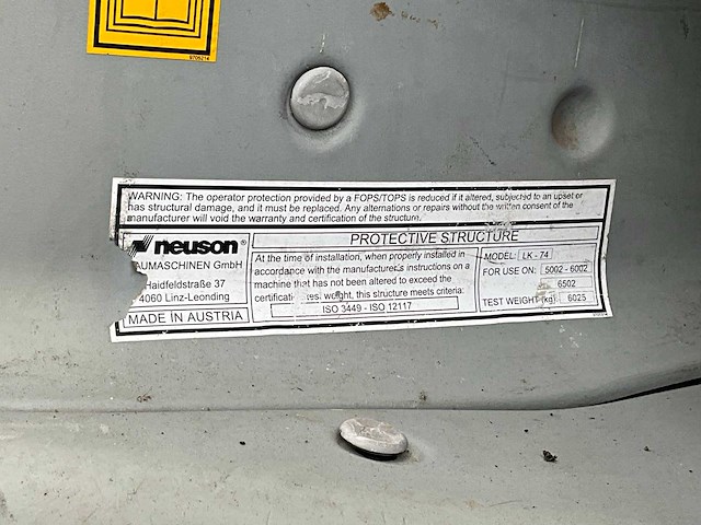 2004 neuson 6502 wd banden graafmachine - afbeelding 30 van  30
