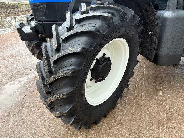 2004 new holland ts115a tractor (nieuwe motor en banden) - afbeelding 4 van  29